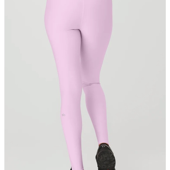 Alo High Waist Airlift Leggings - Sugarplum Pink - Picture 4 of 4